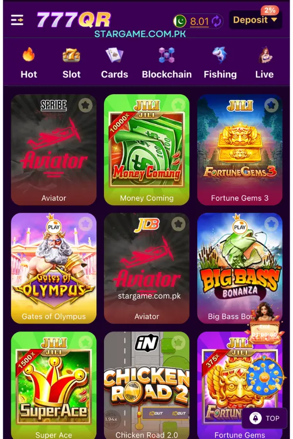 777QR Game